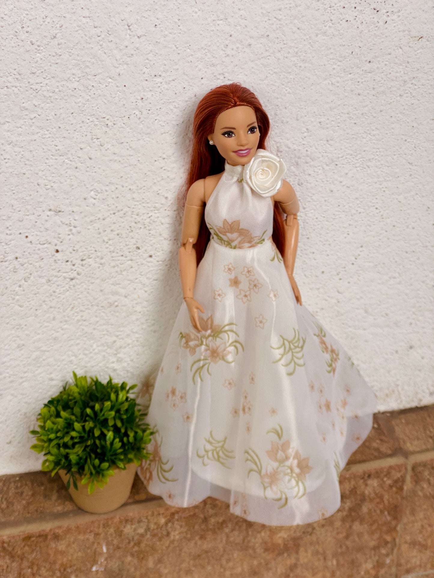 The Ivory Blossom Dress