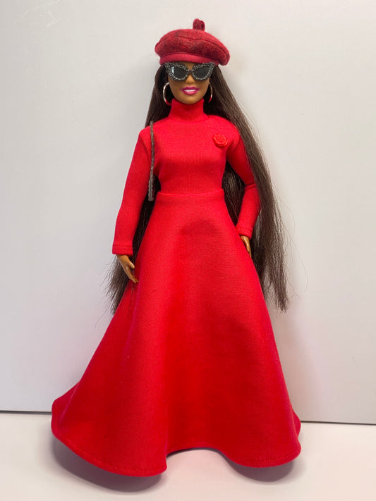 The Scarlet Fall Dress