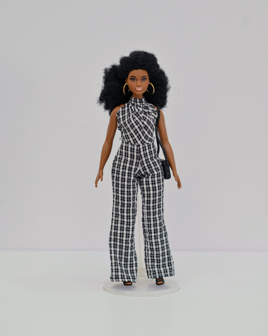 Gingham Jumpsuit