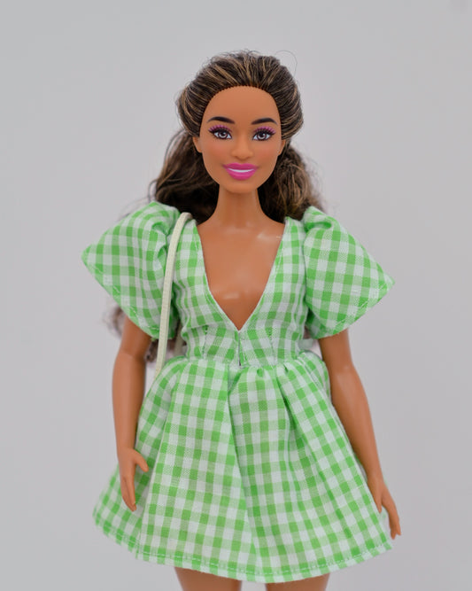 Gingham Mini Dress