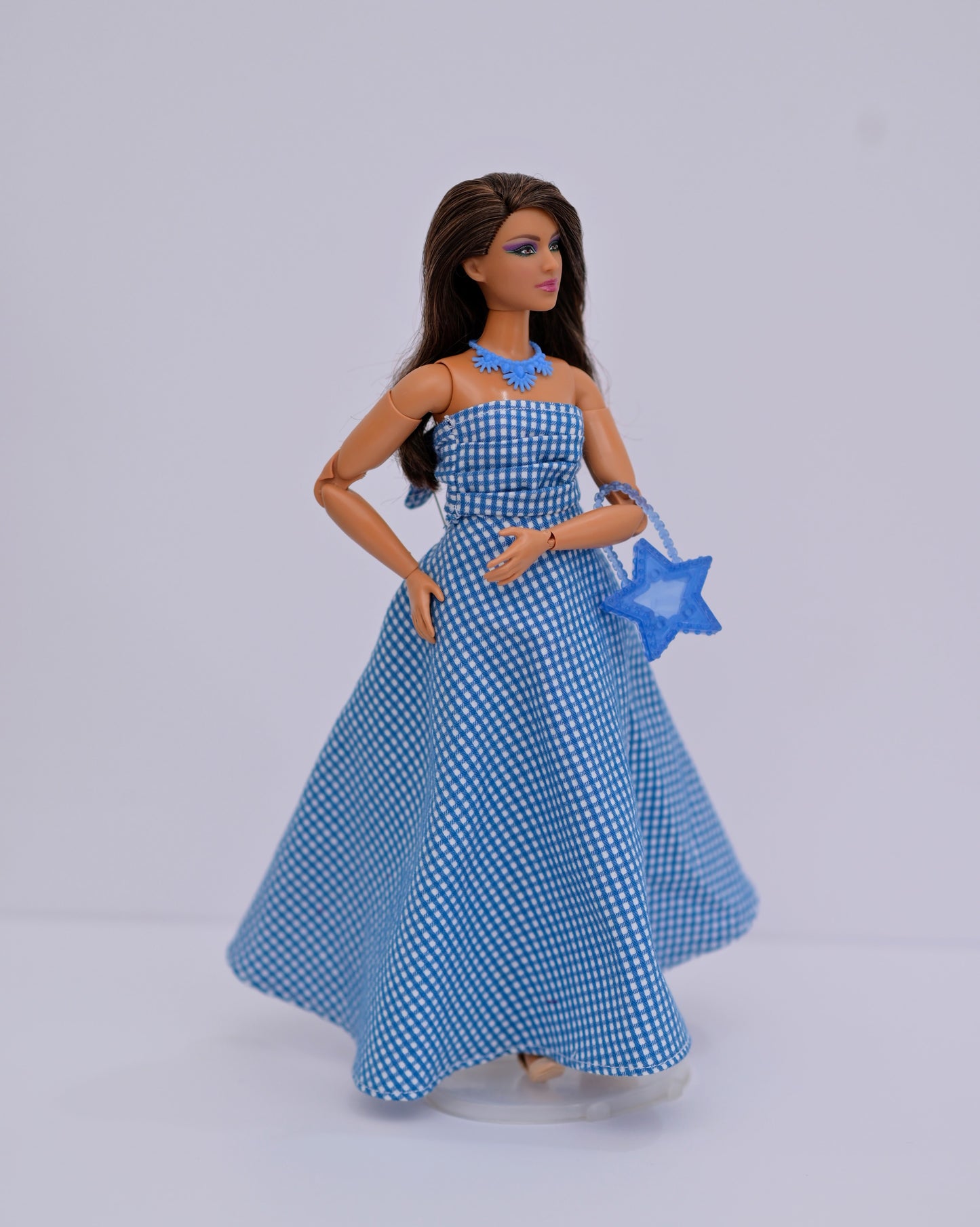 Celeste Summer Gingham Dress